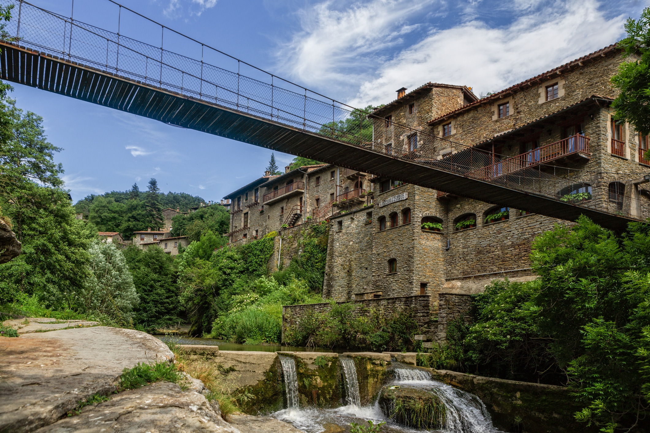 Rupit es uno de los pueblos históricos más bonitos de Cataluña.